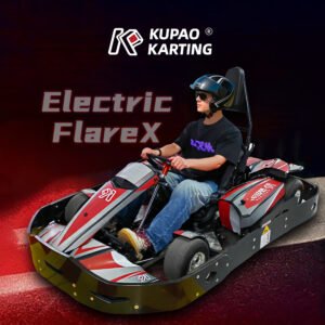 KUPAO Flarex 60V45AH Commercial Electric Go Kart for Adult 3000W 70km/h Club Karting Car