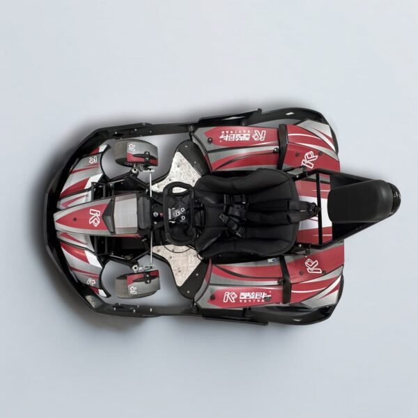 KUPAO Flarex 60V45AH Commercial Electric Go Kart for Adult 3000W 70km/h Club Karting Car - Image 3