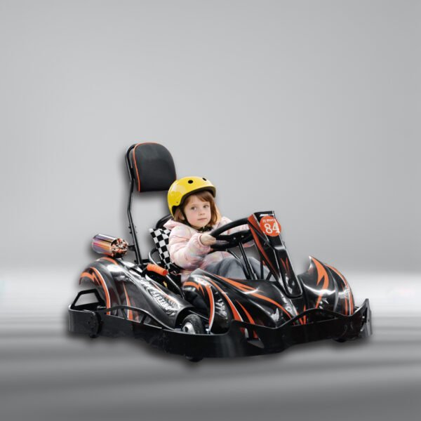 Kupao 24V Kids Electric Go Karts 25km/h Commercial High Performance Karting Car - Image 2