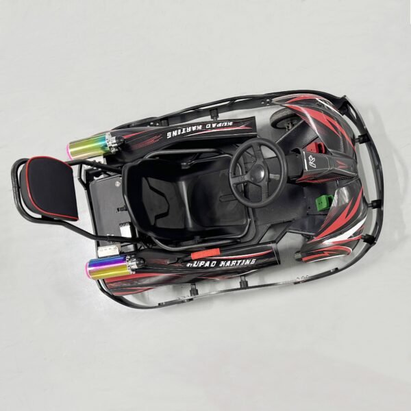 Kupao 24V Kids Electric Go Karts 25km/h Commercial High Performance Karting Car - Image 6