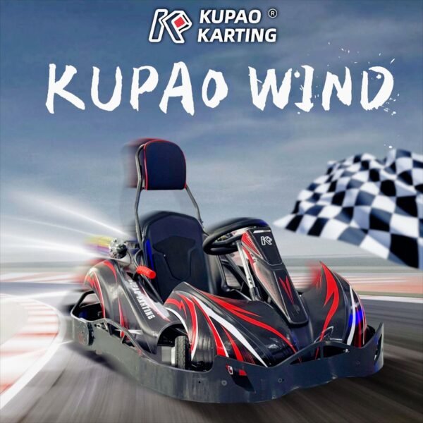 Kupao 24V Kids Electric Go Karts 25km/h Commercial High Performance Karting Car