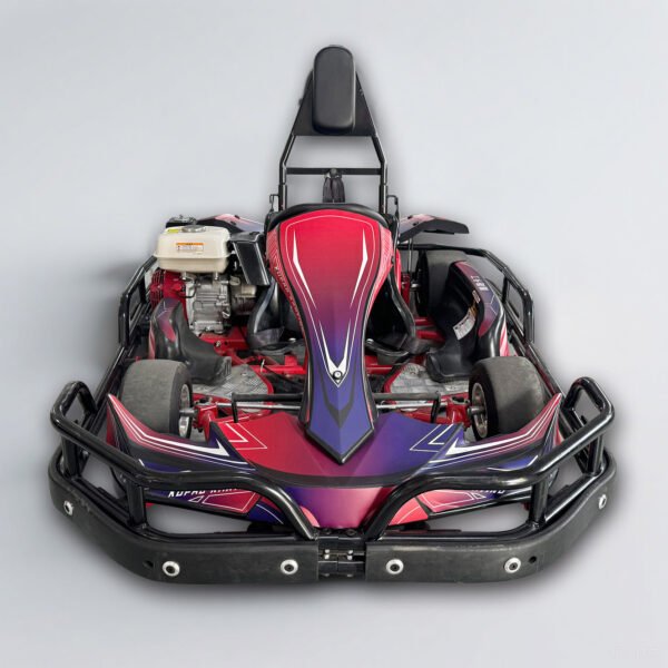 KUPAO Extreme Speed 200cc Commercial high performance gasoline go karts for adult 5.3L 60km/h club drift racing karting car - Image 2