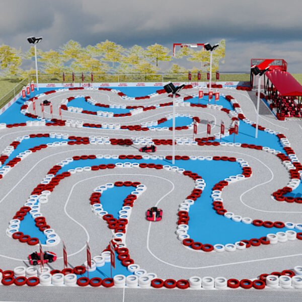 2000 Square Meter Outdoor Go Kart Image Store with Full Range of Services Standard Configuration and Professional Design of Go-kart Club Store Format - Image 7