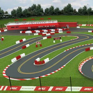 2000 Square Meter Outdoor Go Kart Image Store with Full Range of Services Standard Configuration and Professional Design of Go-kart Club Store Format