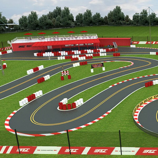 2000 Square Meter Outdoor Go Kart Image Store with Full Range of Services Standard Configuration and Professional Design of Go-kart Club Store Format