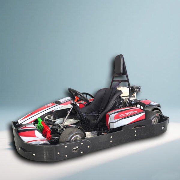 KUPAO FlareX 200cc Commercial Gasoline Engine Go Kart for Adult 5.3l 60km/h Club Petrol Drift Racing Karting Car Gokart High Performance - Image 2