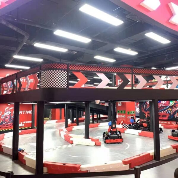 Professional Double-layer Three-dimensional Go-kart Track Design and Construction Plan Theme Park club Arena Planning and Design - Image 6